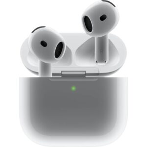 Apple AirPods 4 AirPods Bluetooth® (1075101) Stereo White Noise cancelling Charging case, Sweat-resistant